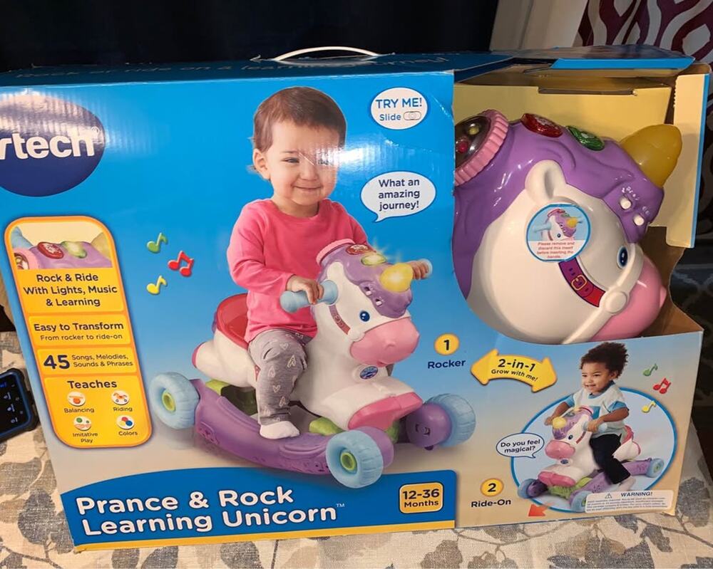 NIB! VTech Prance And Rock Learning Unicorn